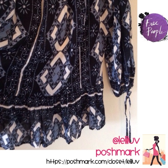 FREE PEOPLE • Voile by the Bay tunic - Picture 4 of 4